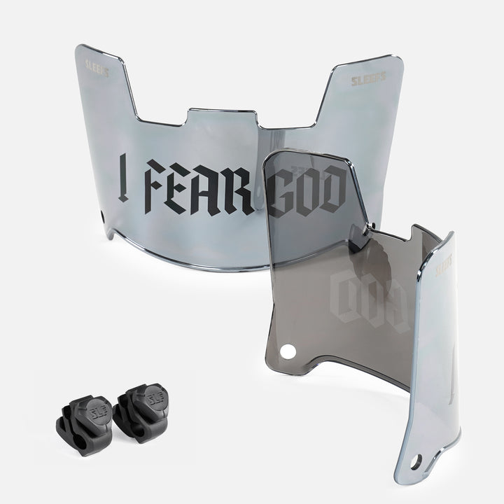 I Fear God Silver Moonstone Helmet Eye-Shield Visor for Kids