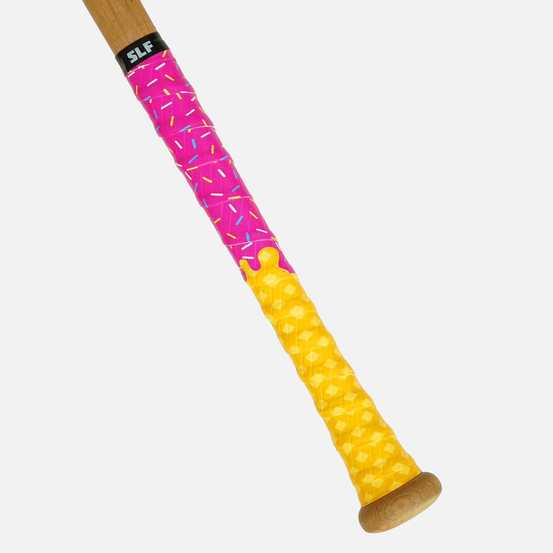 Ice Cream Cone Magenta Bat Grip