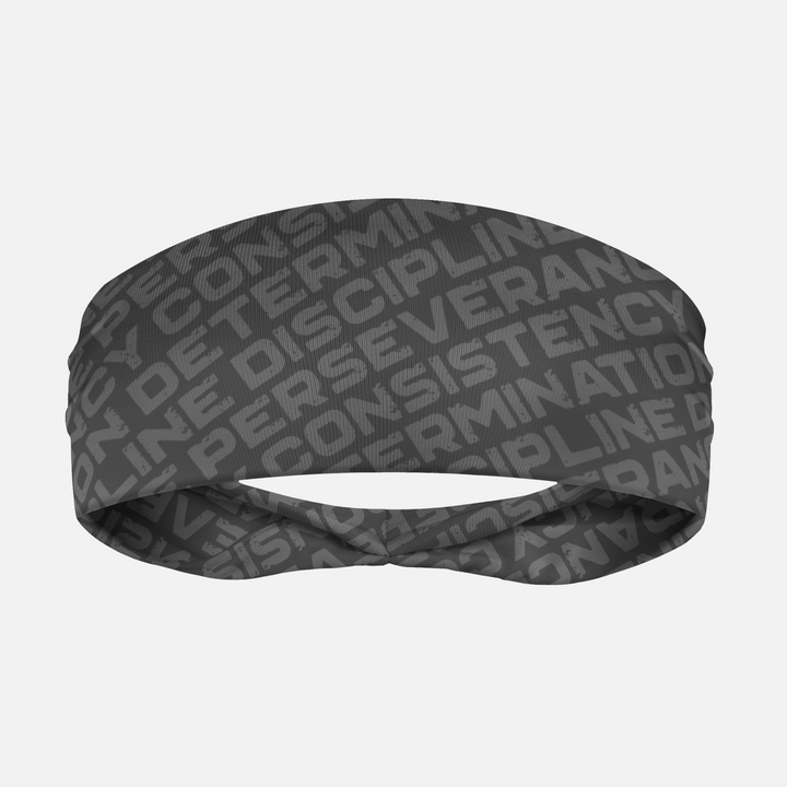 Inspirational Gray Headband