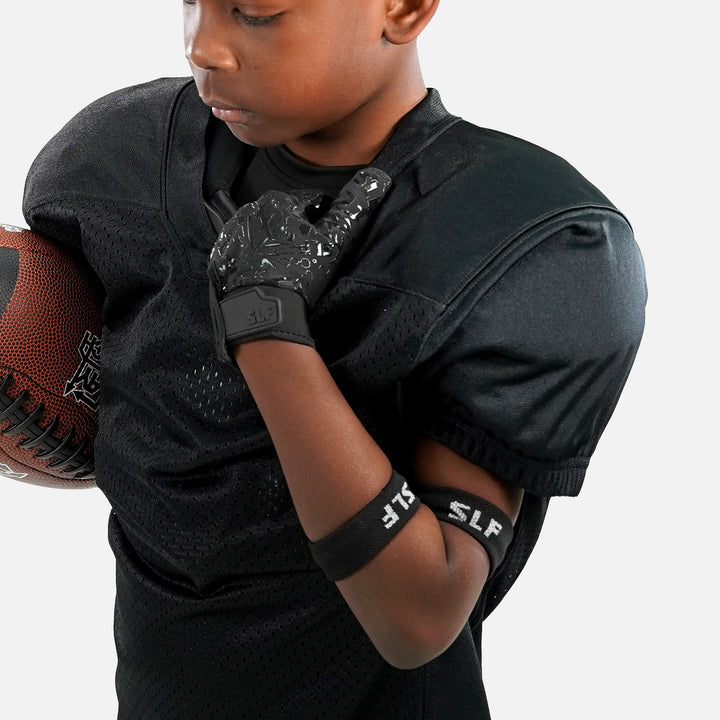 Black Drip Bicep Bands for Kids