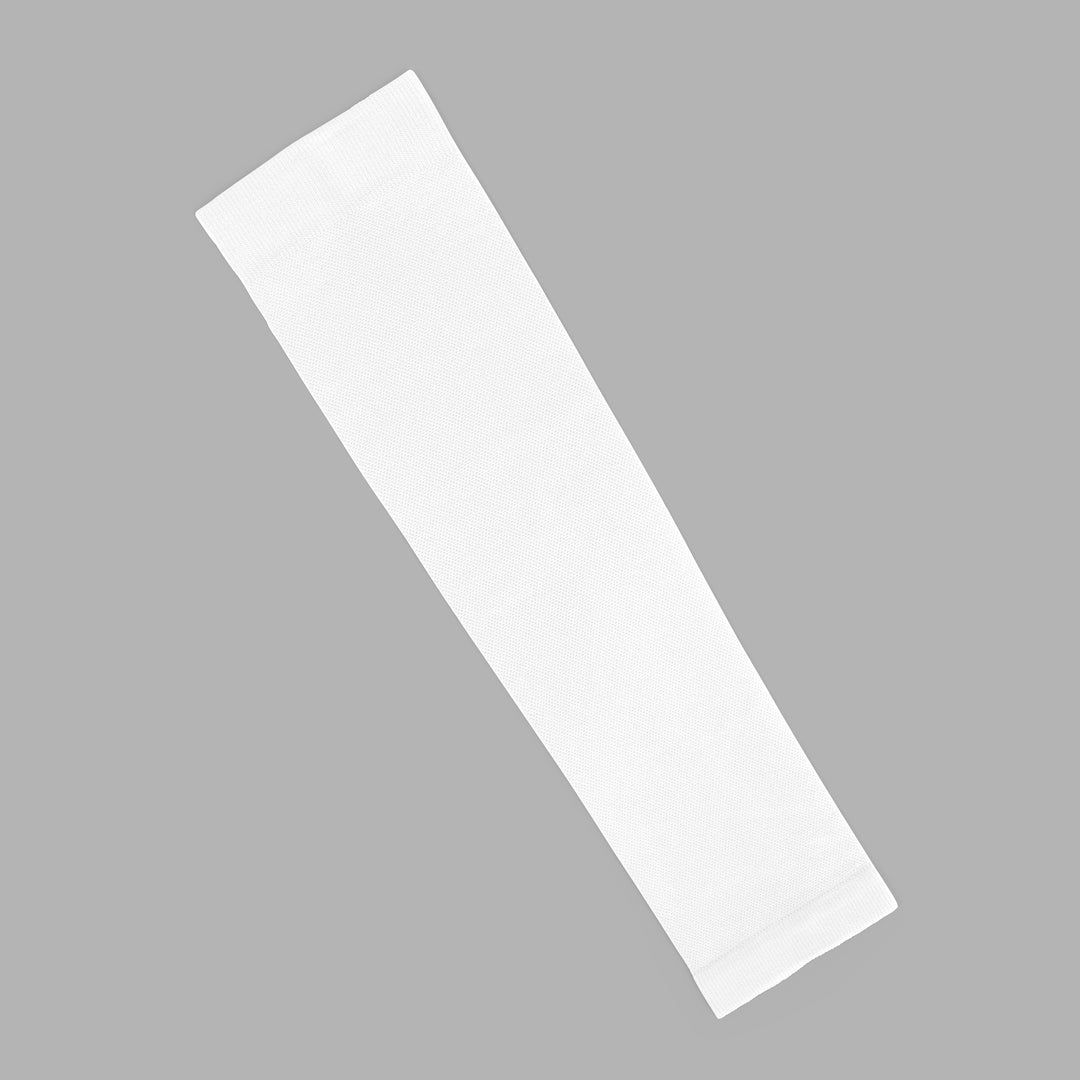 White Kids Knitted Arm Sleeve