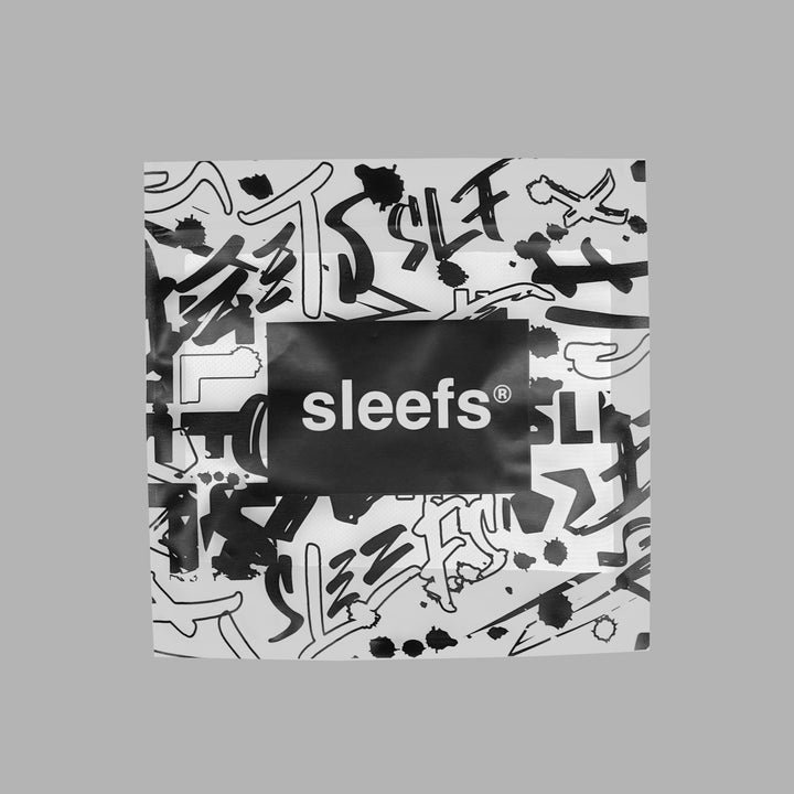 White Kids Knitted Arm Sleeve