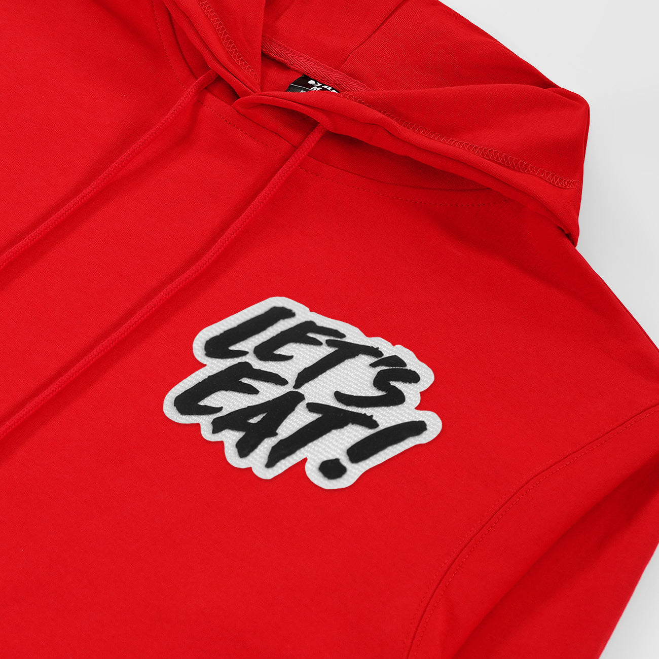 Let's Eat Patch Hoodie