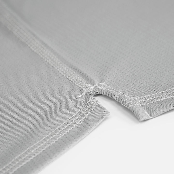 Light Gray BodyContour Crew T-Shirt