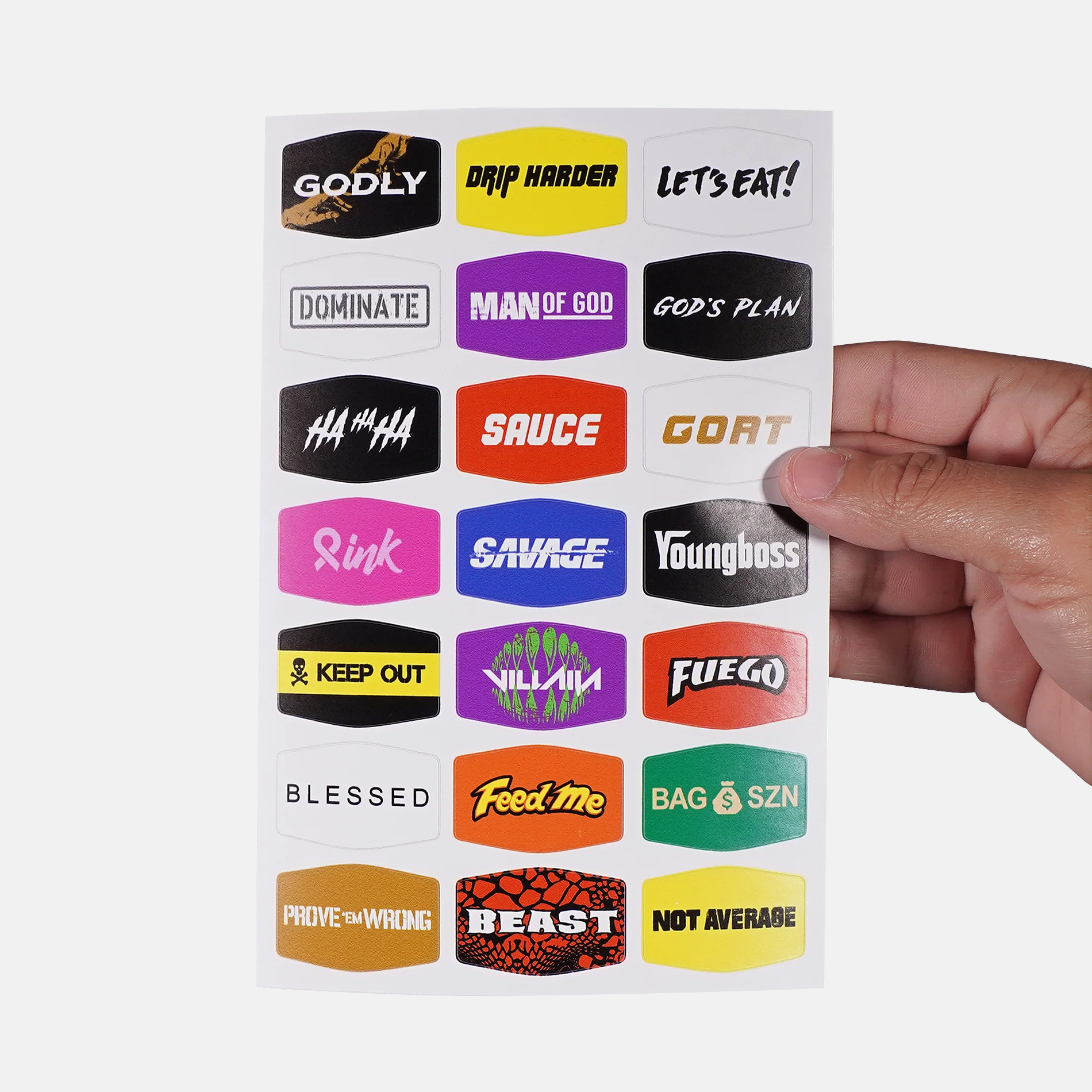 Logo Collection #1 Stickers for Helmets – SLEEFS