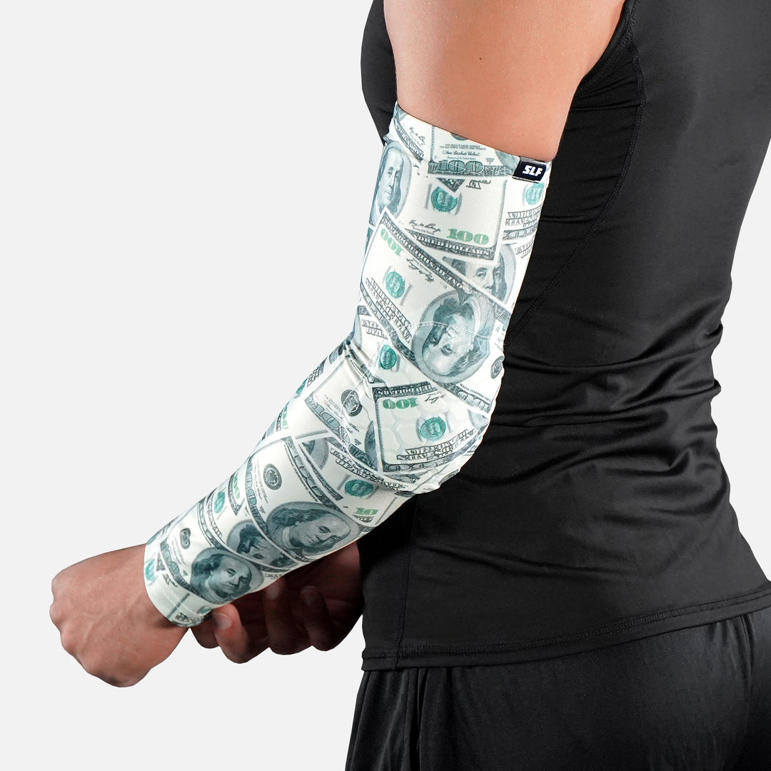 Money Benjamins Padded Arm Sleeve