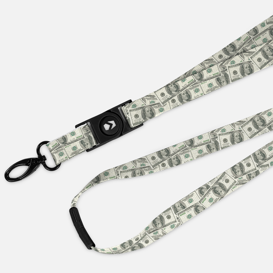 Money Benjamins Premium Lanyard