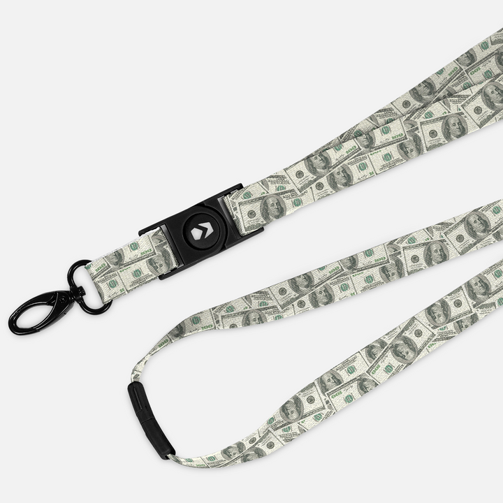 Money Benjamins Premium Lanyard
