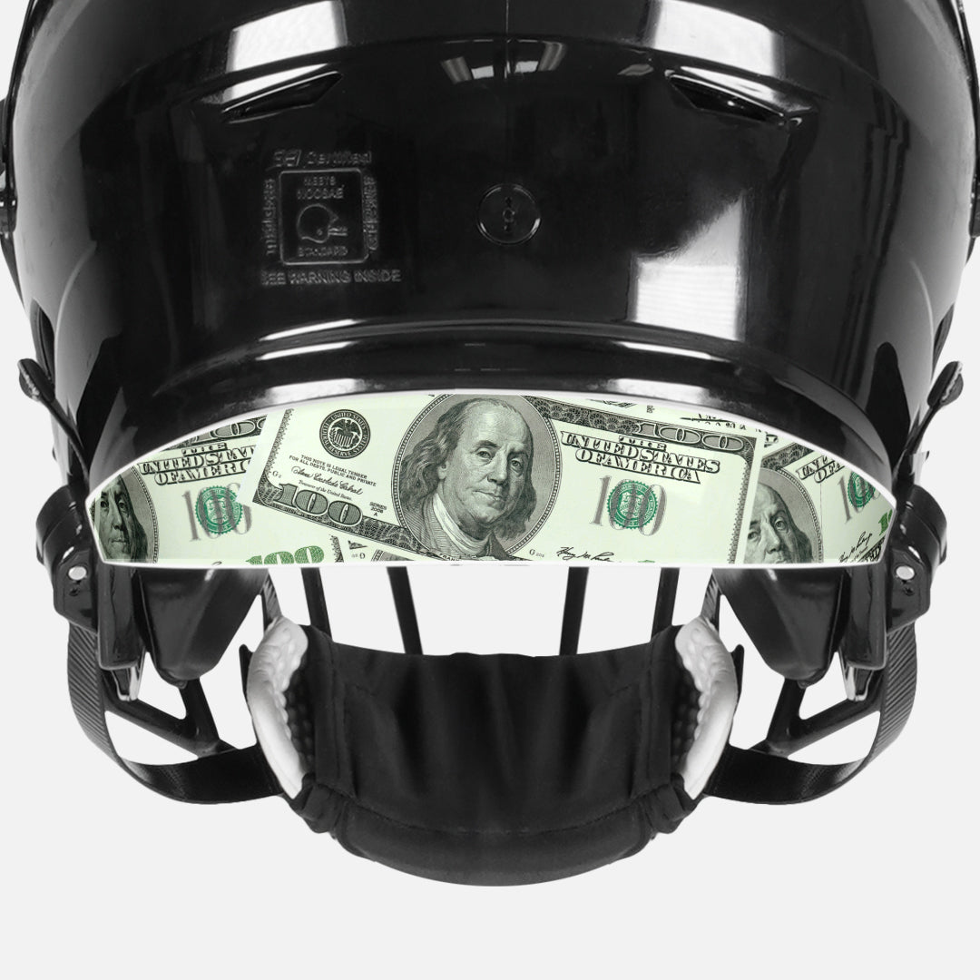 Sleefs Money Benjamins Riddell Speedflex Front and Back Bumper Sticker Kit