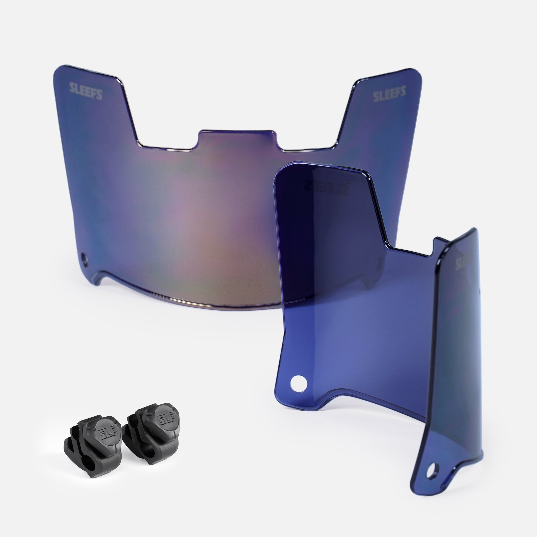 Navy Metallic Gold Helmet EyeShield Visor SLEEFS