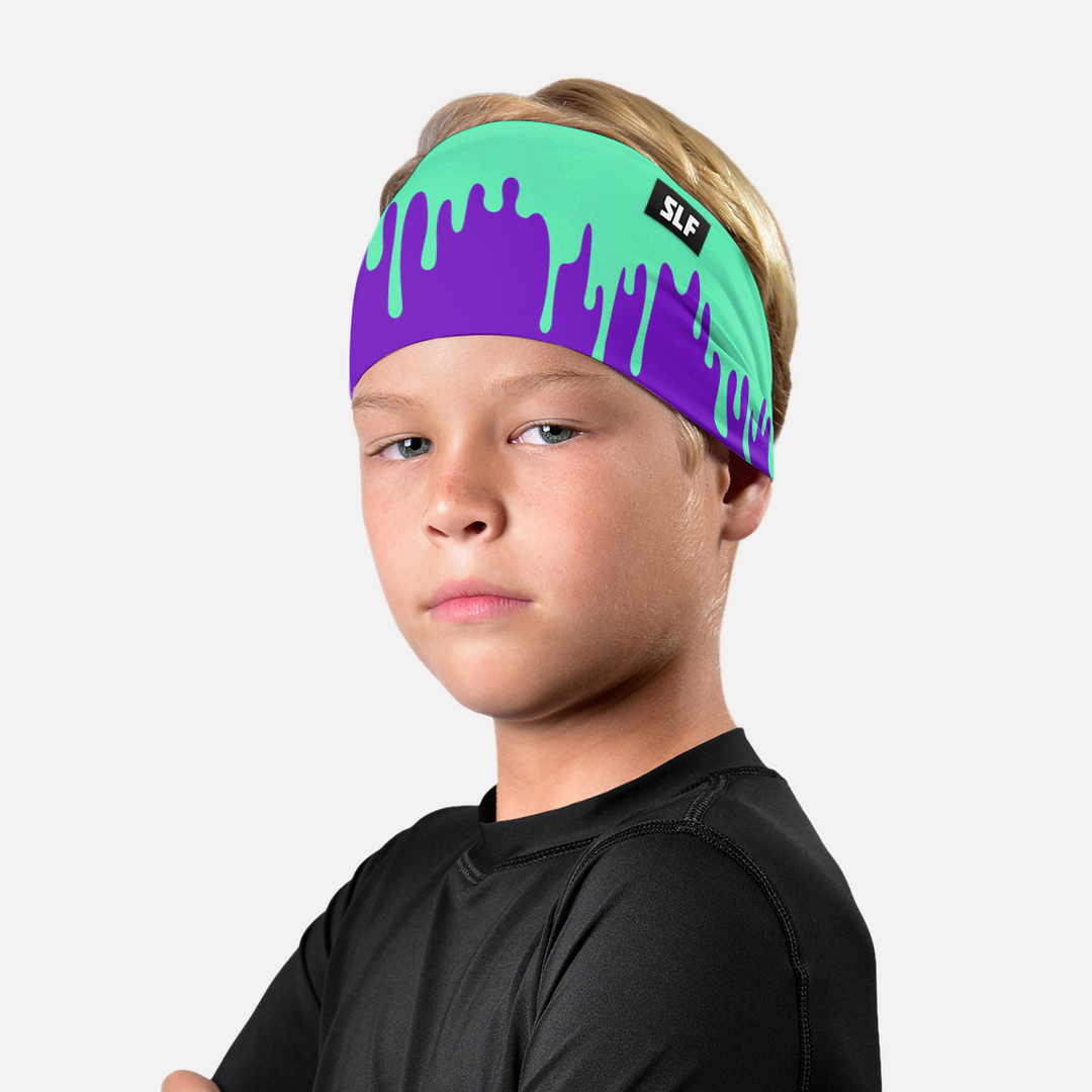 Neon Drip Kids Headband
