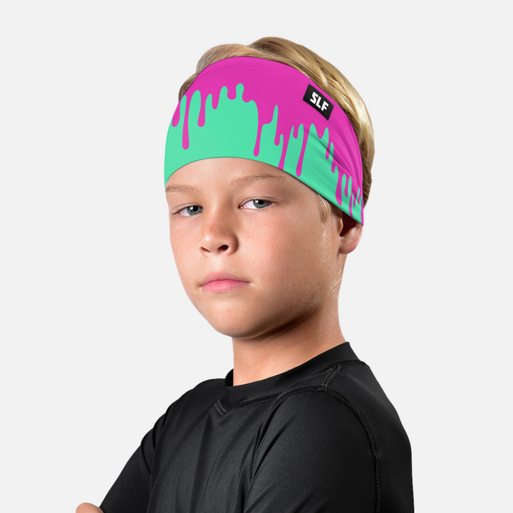 Neon Drip Kids Headband