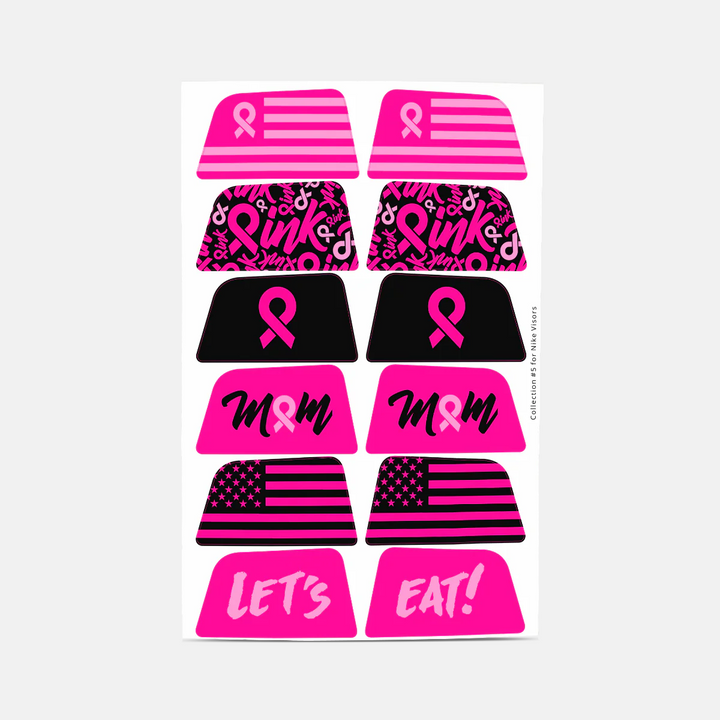 Stickers for Helmet Visor Tabs Collection #5