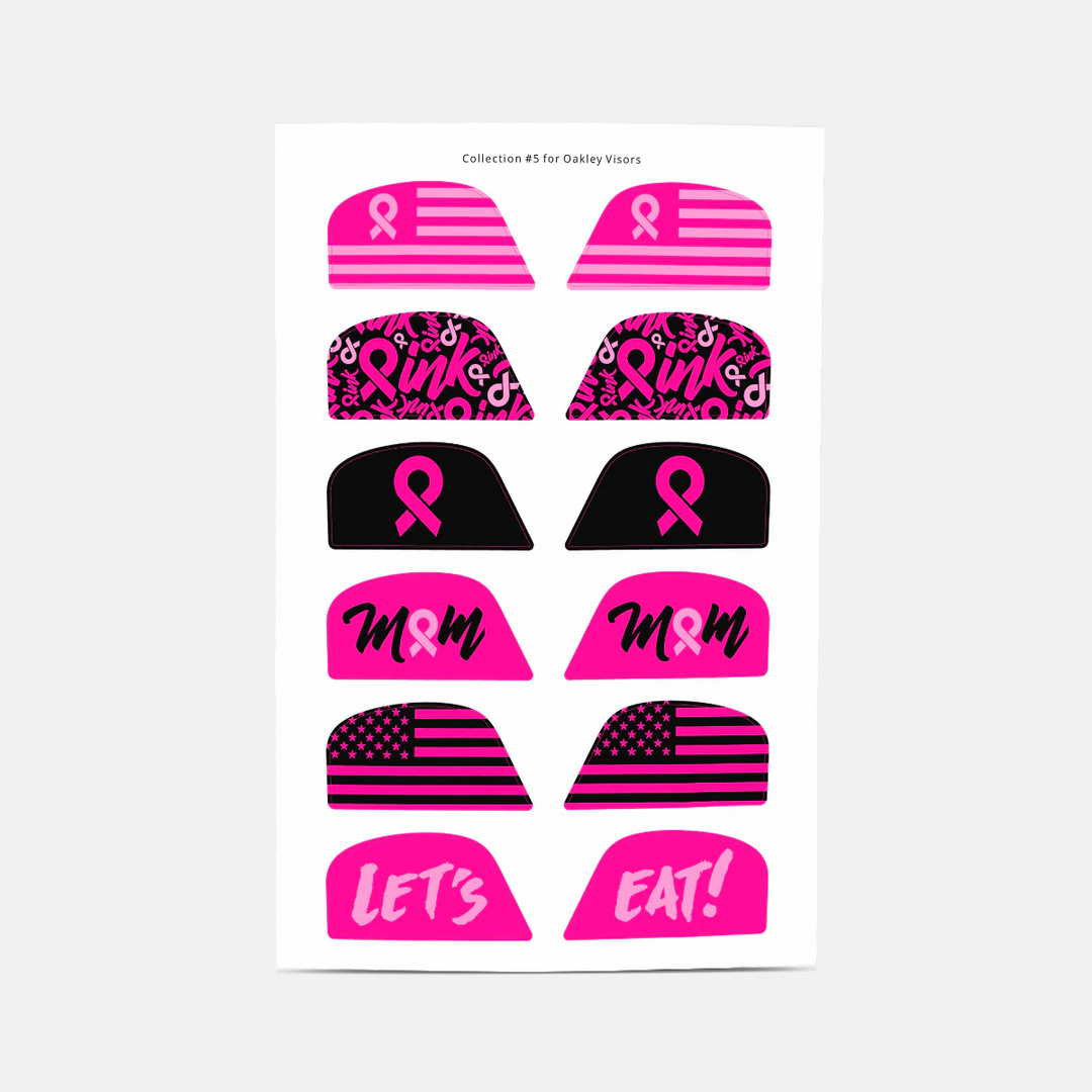Stickers for Helmet Visor Tabs Collection #5