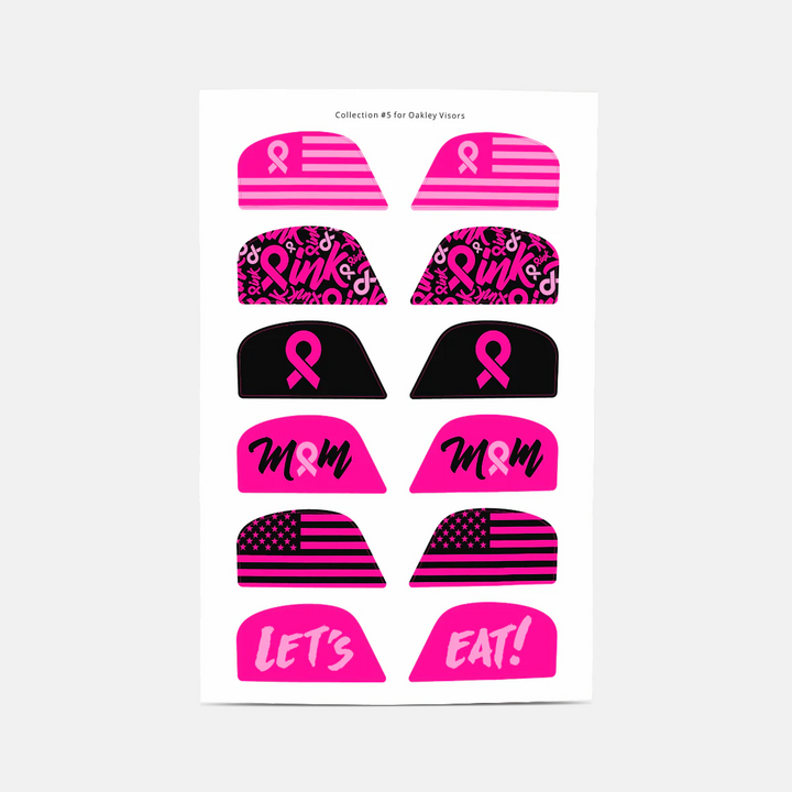 Stickers for Helmet Visor Tabs Collection #5