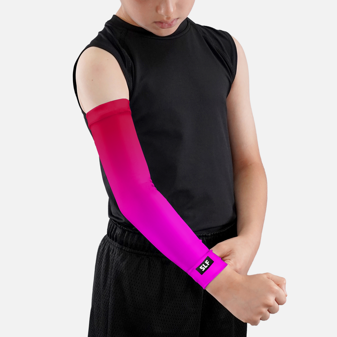 Red Pink Ice Pop Kids Arm Sleeve