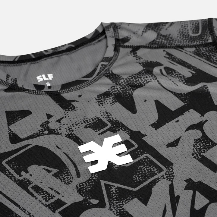 SLF Graffiti BodyContour Crew T-Shirt