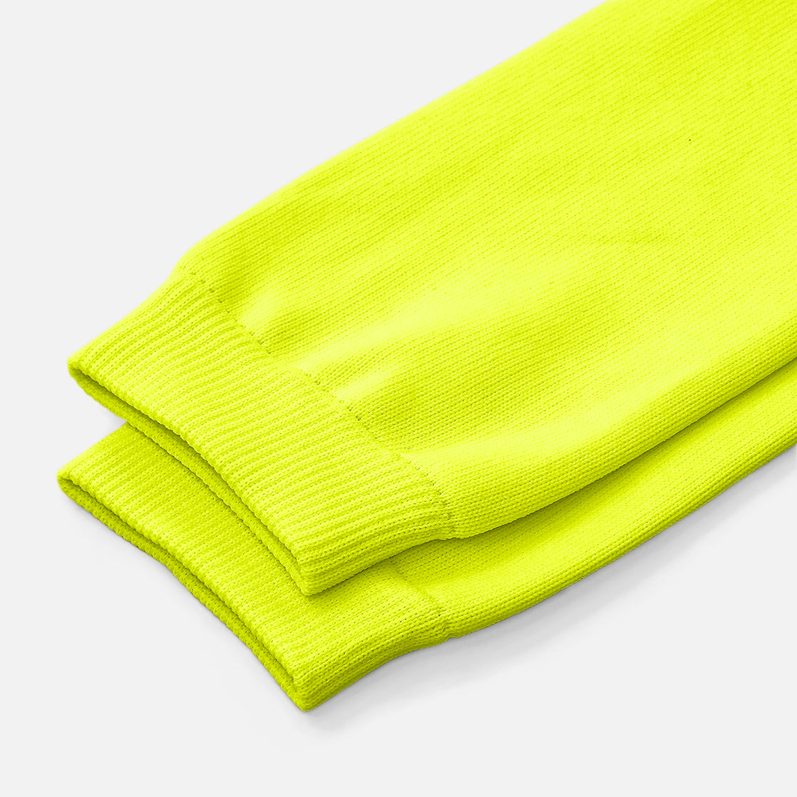 Safety Yellow Scrunchie Leg Sleeves