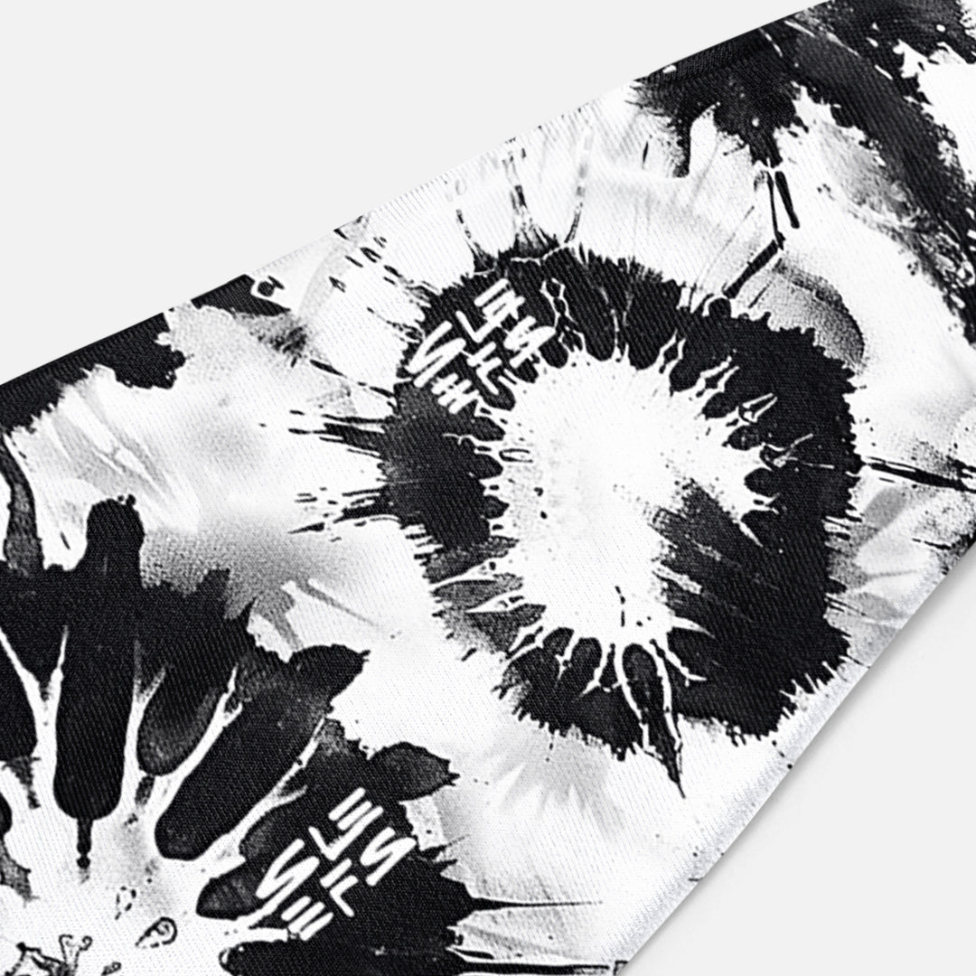 Sleefs Black Tie Dye Headband