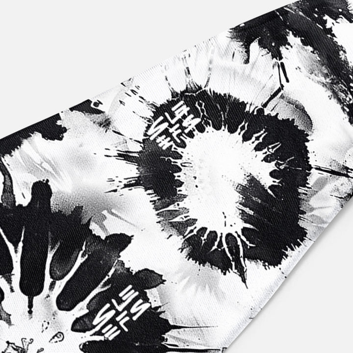 Sleefs Black Tie Dye Headband