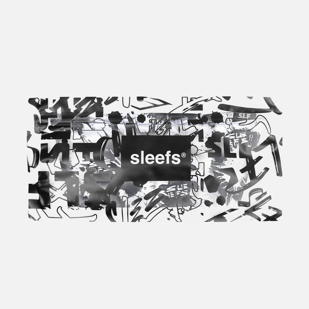 Sleefs Black Tie Dye Headband