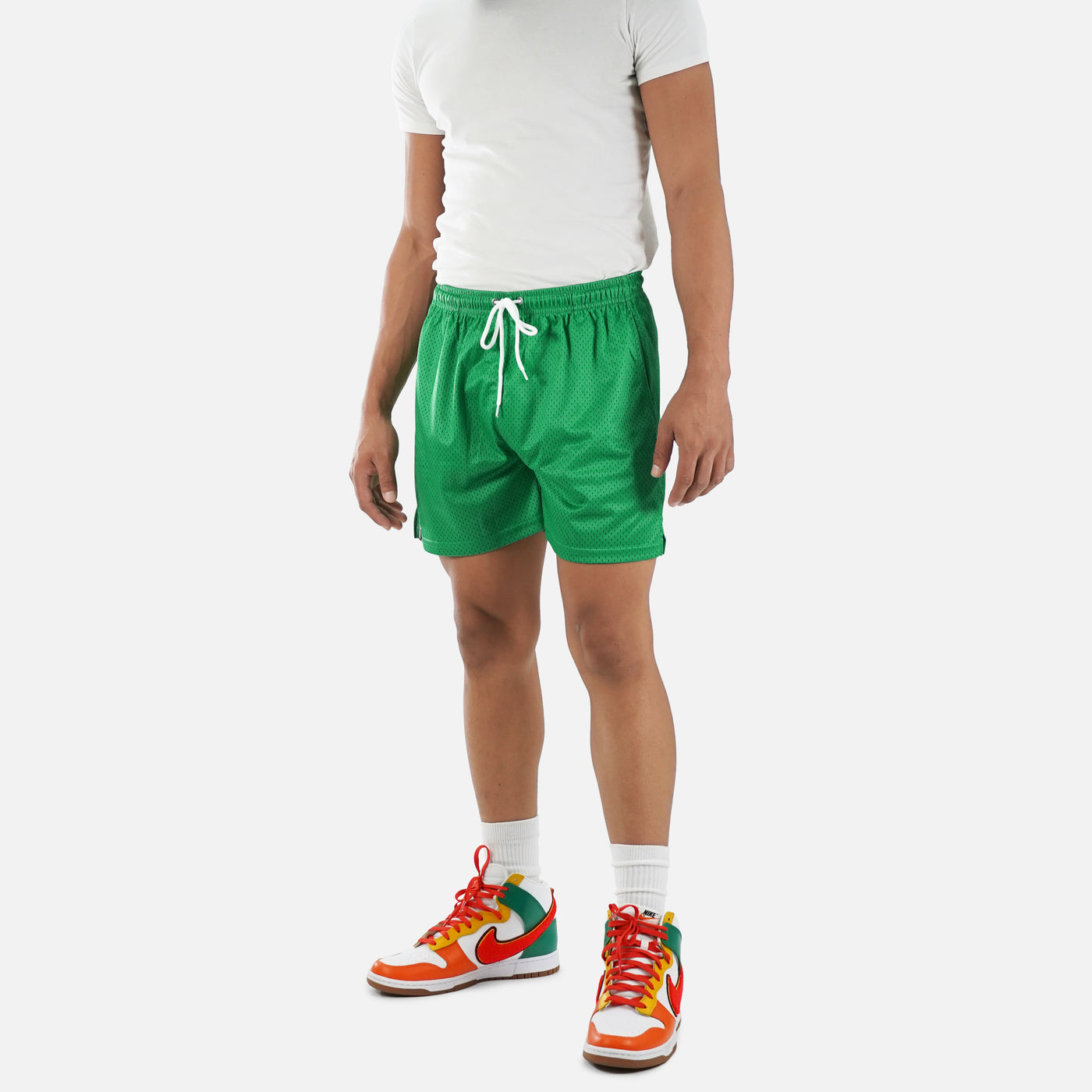 Spring Green Shorts - 7"