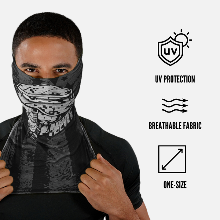 Tactical USA Army Skull Neck Gaiter