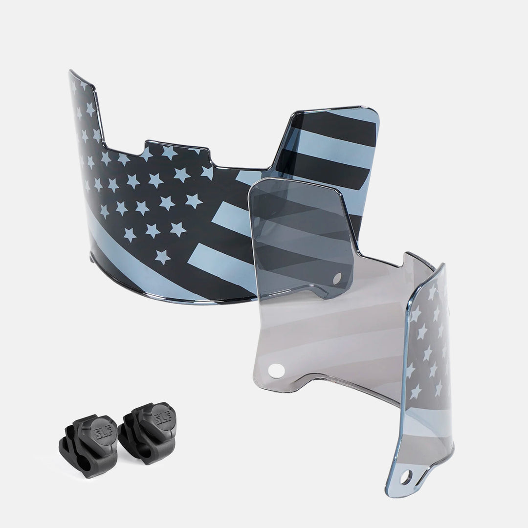 Tactical USA Silver Moonstone Helmet Eye-Shield Visor