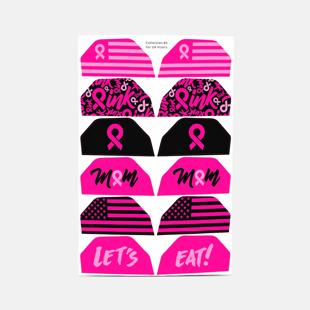 Stickers for Helmet Visor Tabs Collection #5