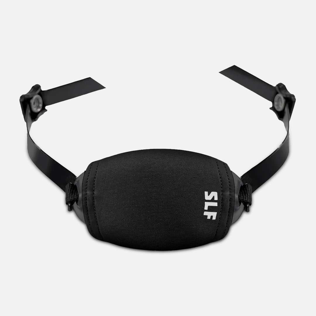 Black Chin Strap Cover