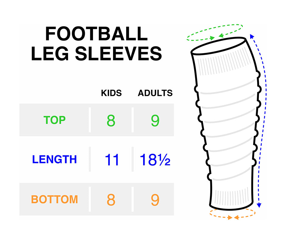 Football Leg Sleeves Football Leg Sleeves