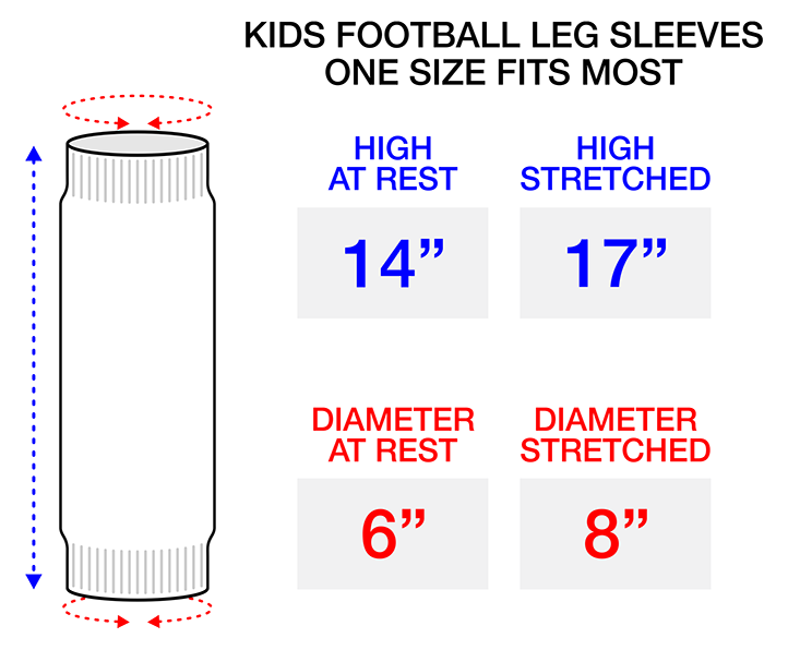 Kids Football Leg Sleeves Kids Football Leg Sleeves
