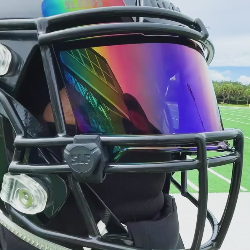 Blue Shadow Bifrost Rainbow Helmet Eye-Shield Visor