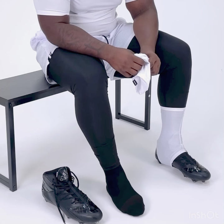 White Spats / Cleat Covers - Big
