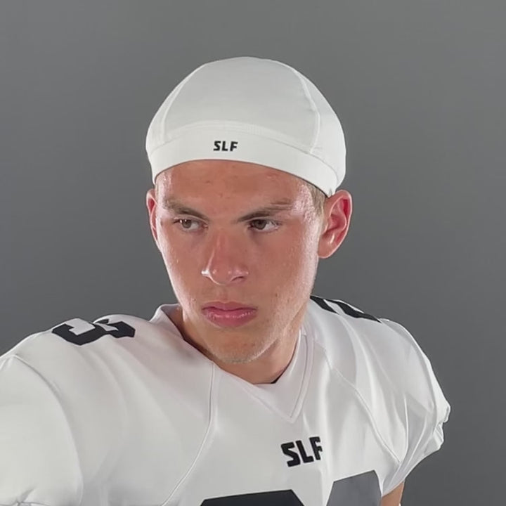 White Skull Cap
