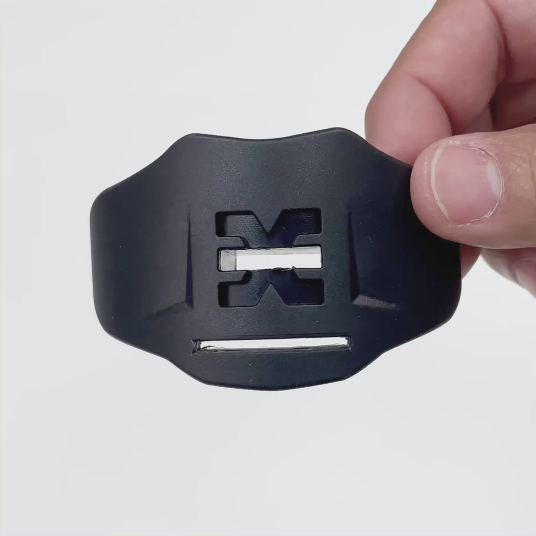 Black Soft Football Mouthguard 2.0