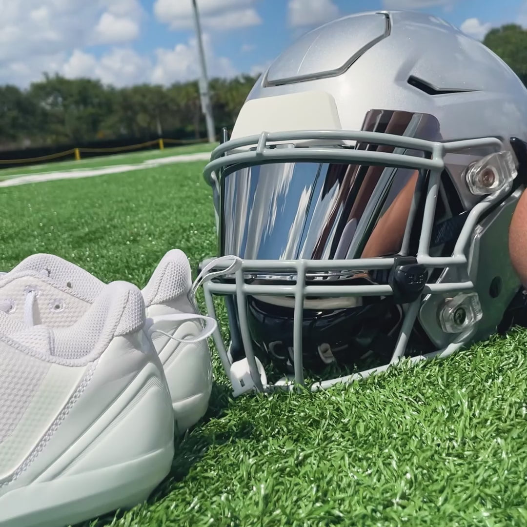 White Performance Grip Socks