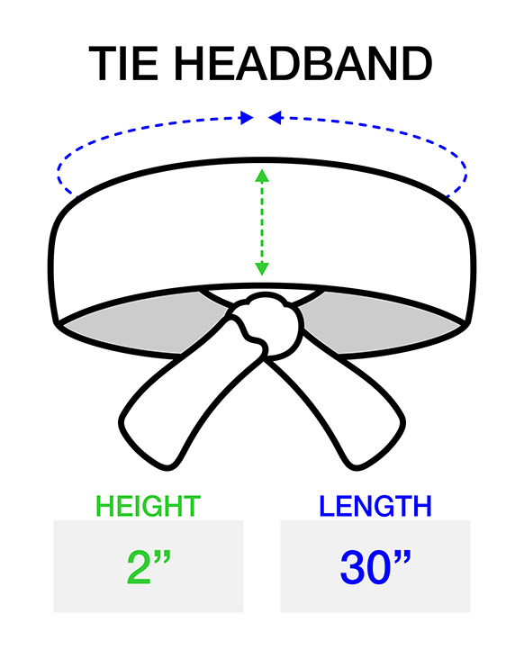 Tie Headband Tie Headband