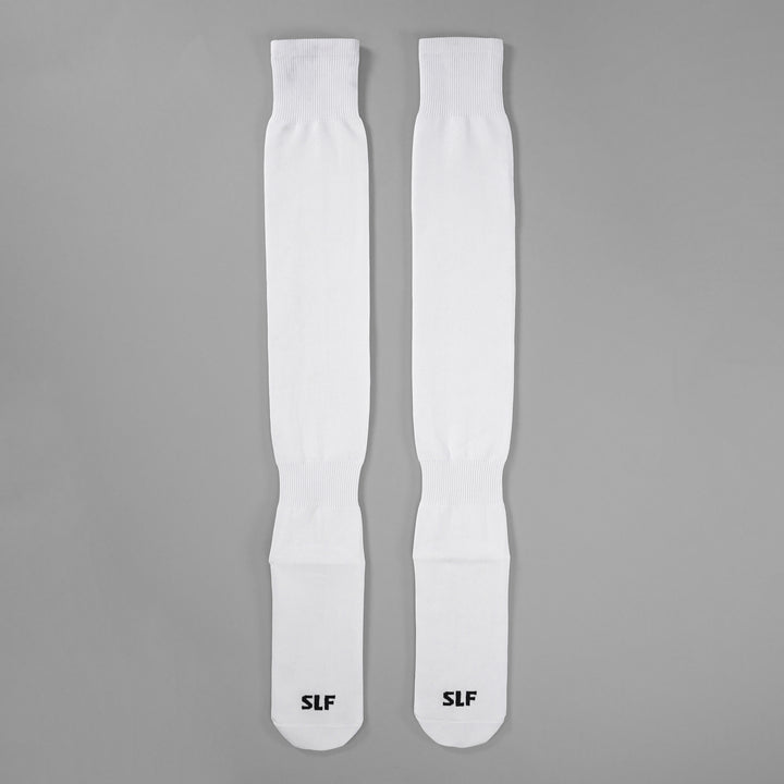 White Long Scrunchie Socks