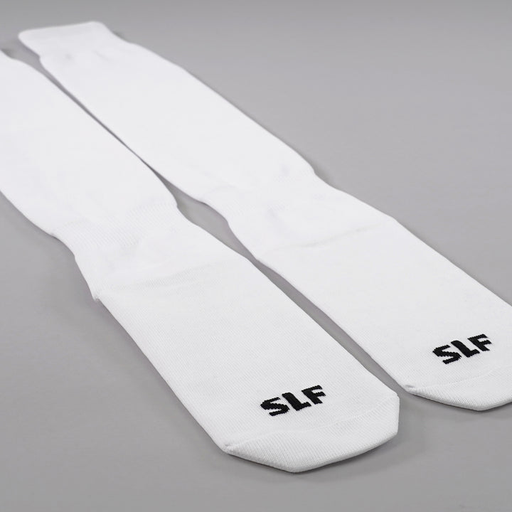 White Long Scrunchie Socks