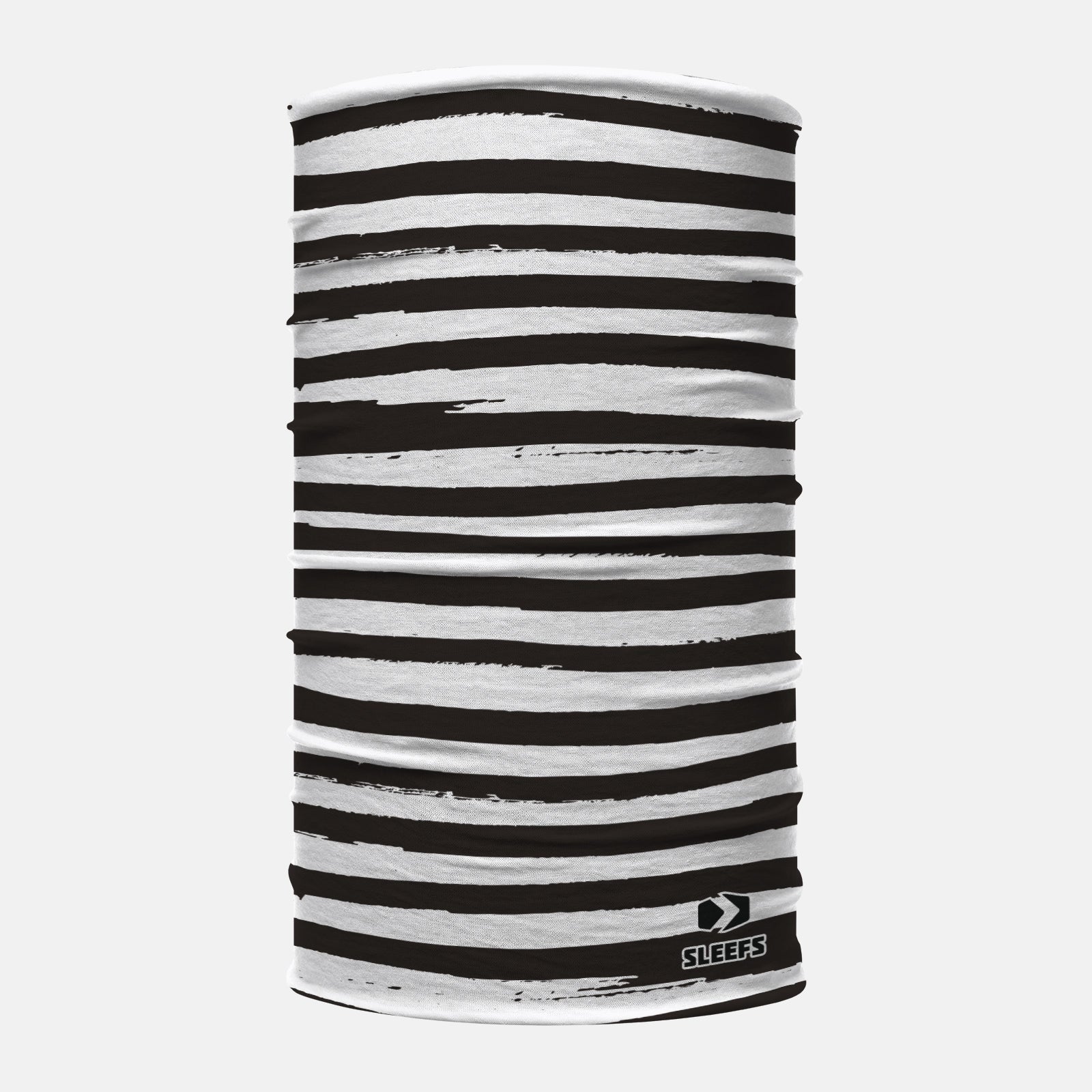 Black White Stripes Neck Gaiter – SLEEFS