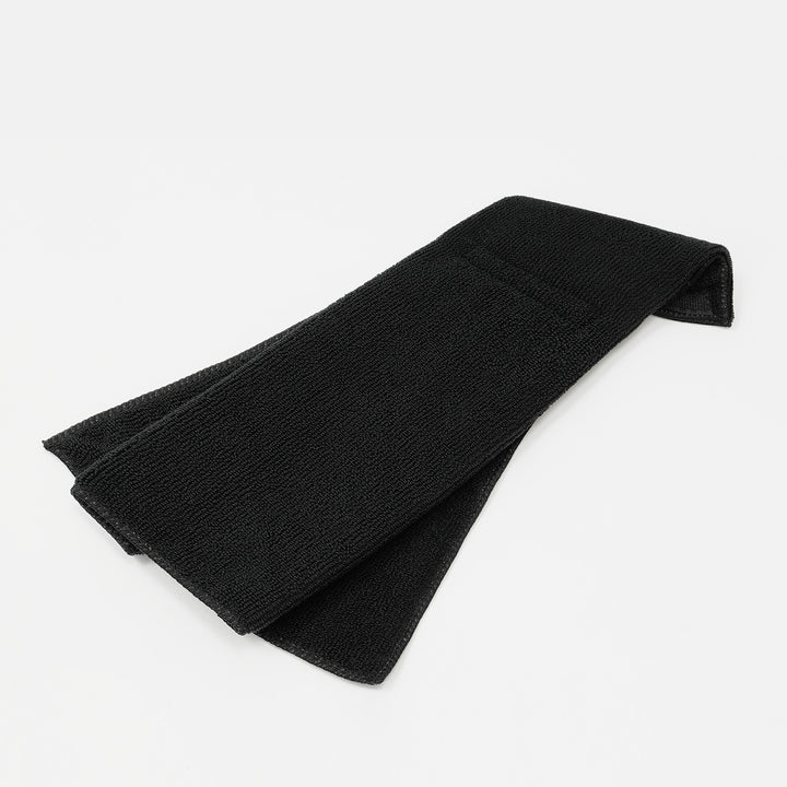 Black Football Towel