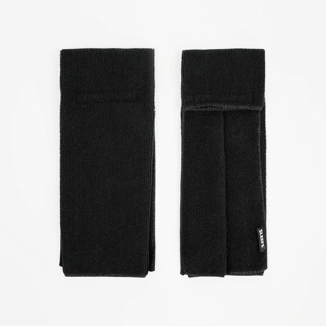 Black Football Towel