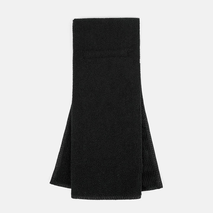 Black Football Towel