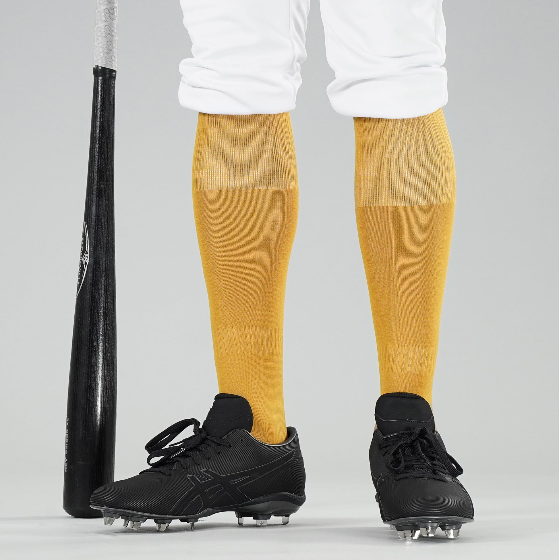 Hue Gold Baseball KneeHigh Socks SLEEFS