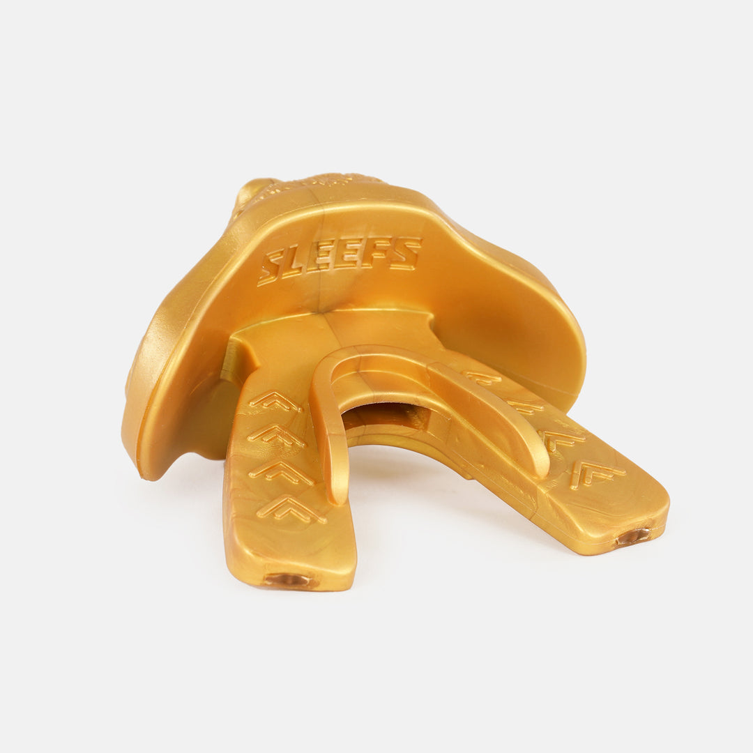 Gorilla Mode Gold Football Mouthguard