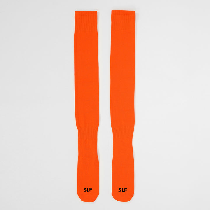 Hue Orange Long Scrunchie Socks