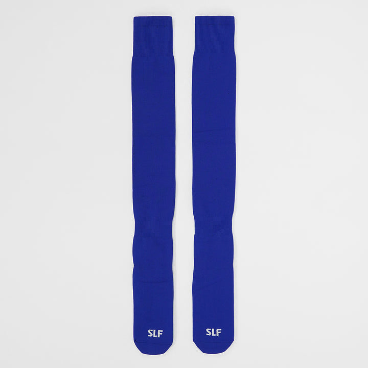Hue Royal Blue Long Scrunchie Socks