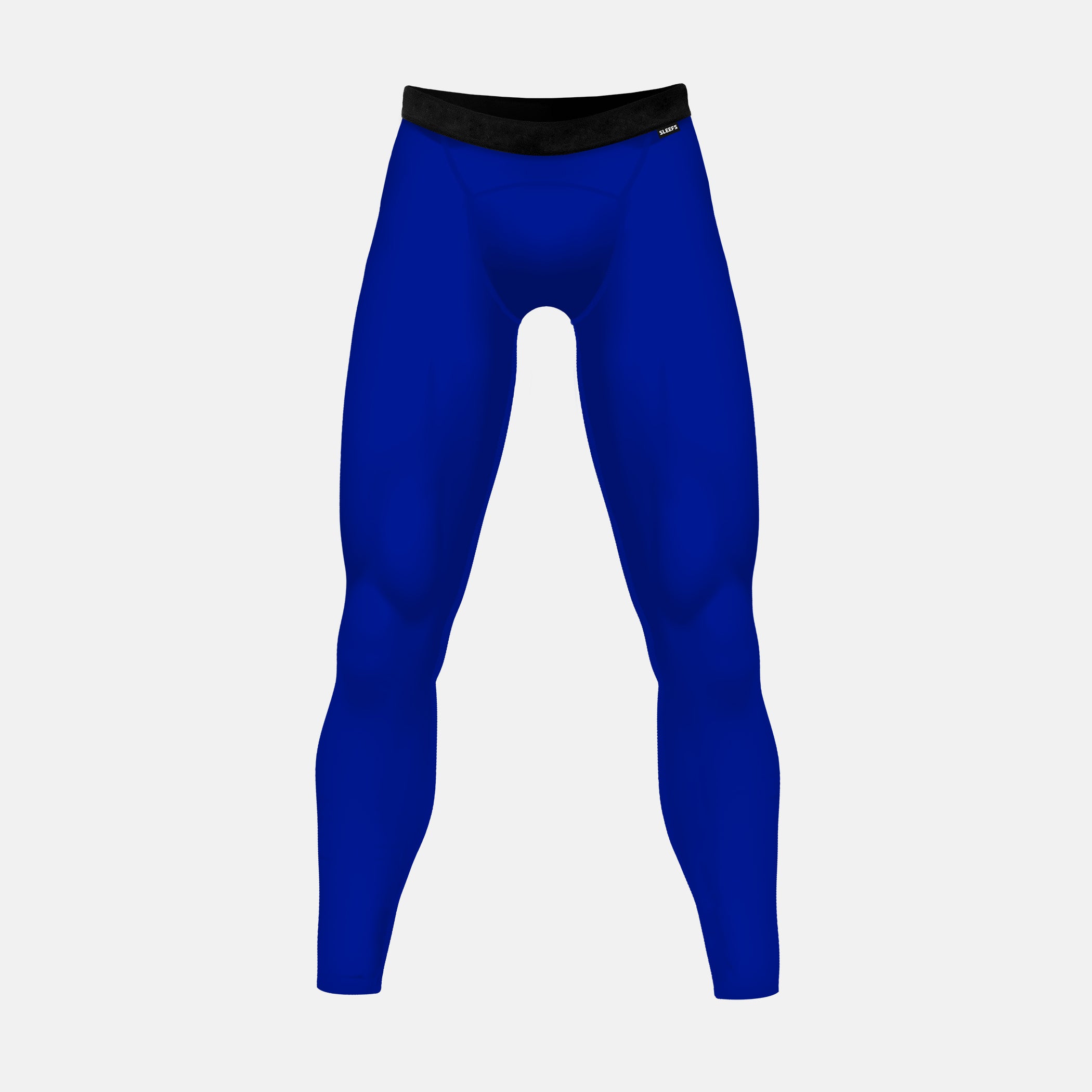 Blue Compression Leggings Mens Blue Compression Pants Royal Blue