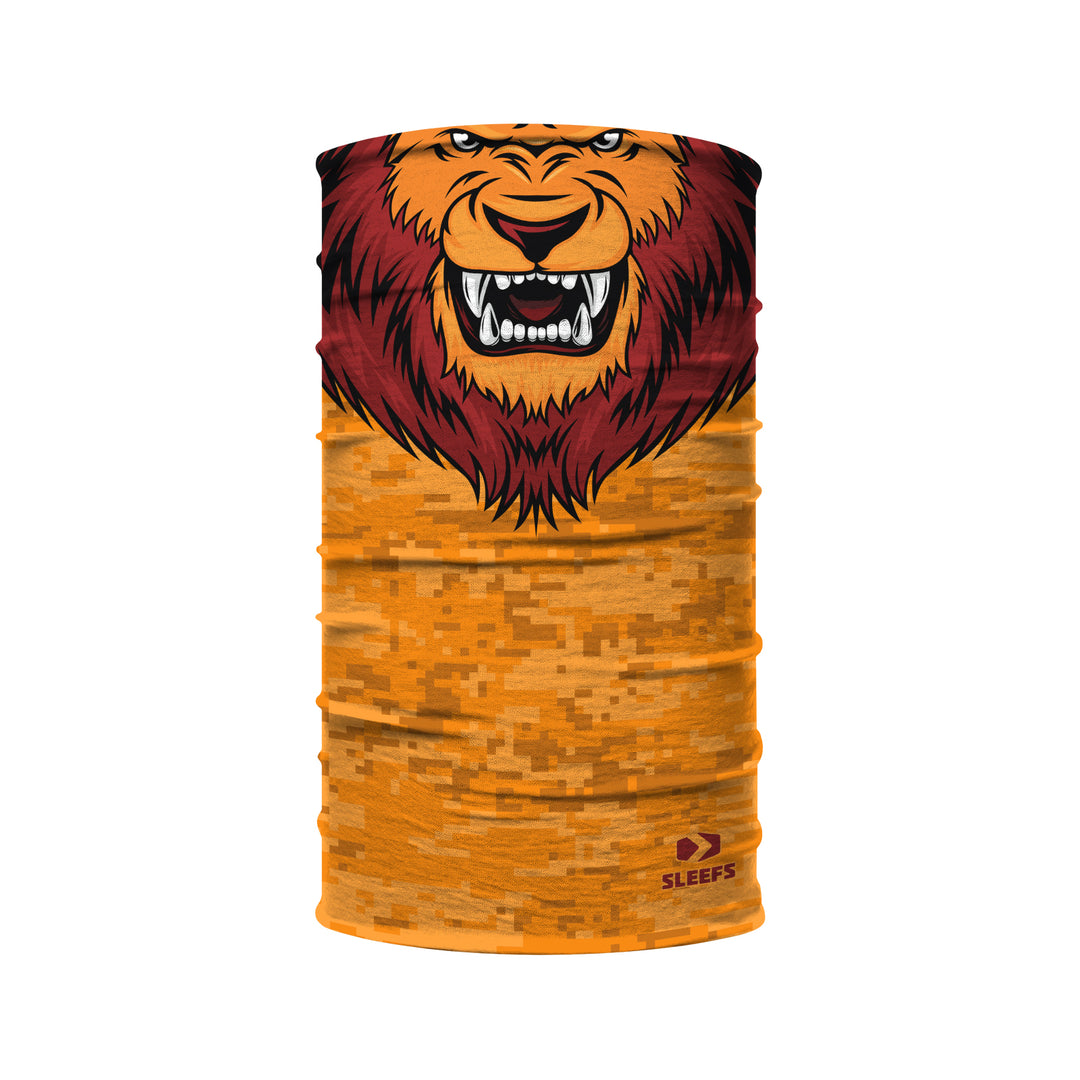 Lion Cartoon Kids Neck Gaiter